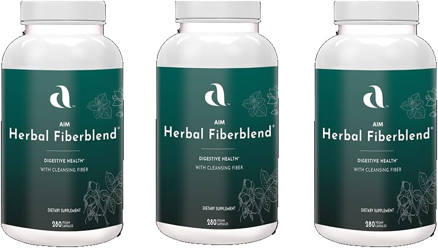 AIM Herbal Fiberblend 280 Cápsulas (3 Frascos)