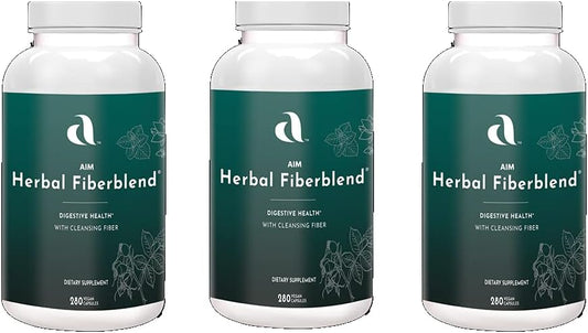AIM Herbal Fiberblend 280 Cápsulas (3 Frascos)
