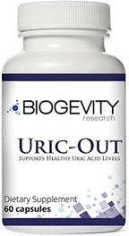 Uric-Out Ultimate Ácido Úrico – 11 Extractos Potentes – Semilla de Apio, Cereza Ácida, Chanca Piedra – 60 Cápsulas