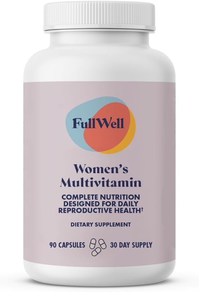 FullWell Multivitamin para Mujeres - Apoyo a la Salud Reproductiva y Equilibrio Hormonal