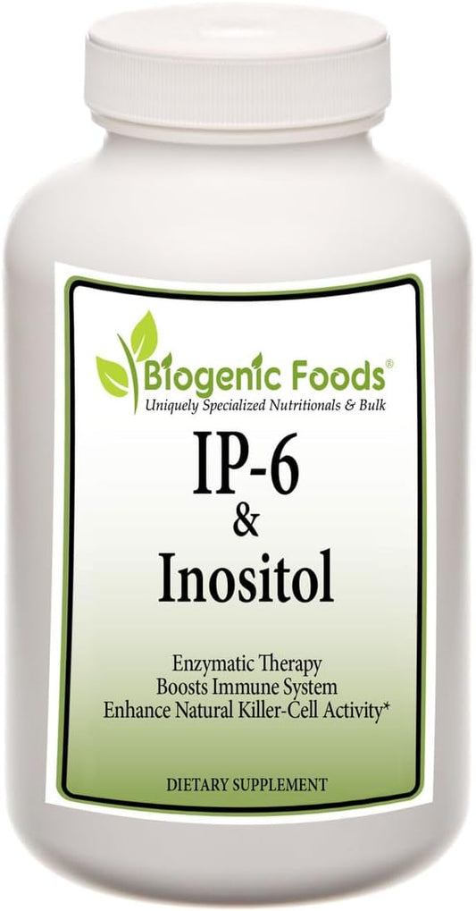 IP6 - Inositol Hexafosfato e Inositol - Apoyo Inmunológico Natural, Cápsulas Vegetales