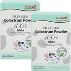(Pack de 2) Hi Well Premium Grass-Fed Colostrum Powder 100% 2g 30Sticks