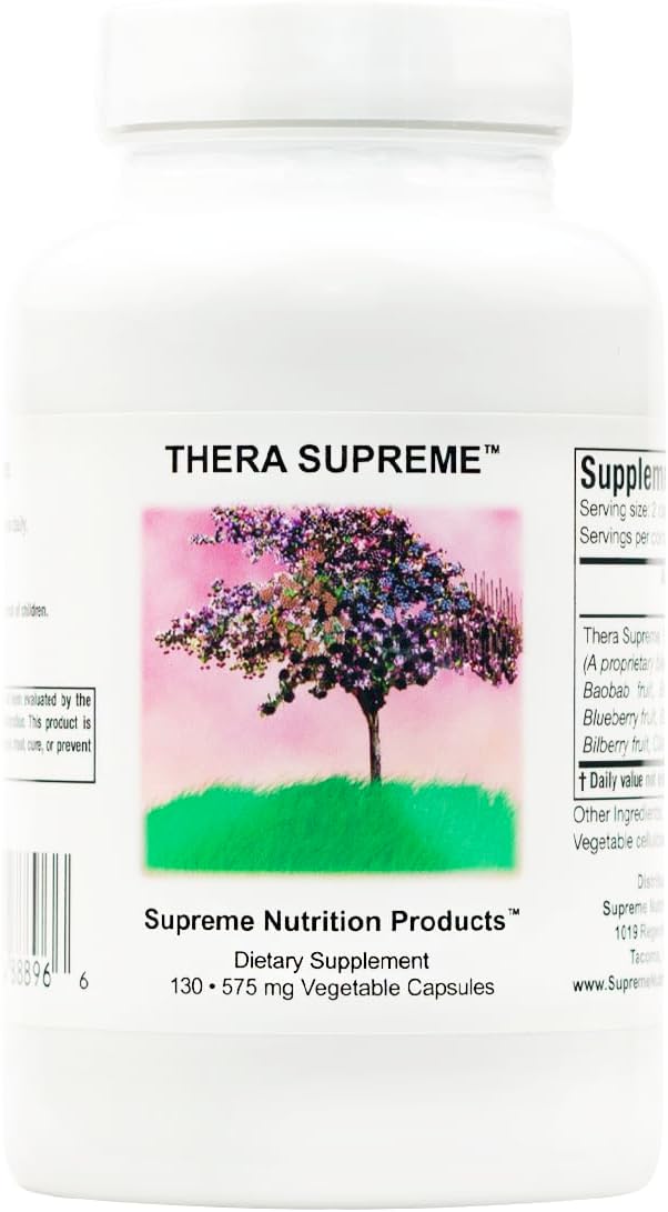 Supreme Nutrition Thera Supreme, 130 Cápsulas Herbales Vegetarianas
