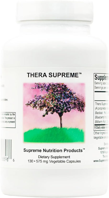 Supreme Nutrition Thera Supreme, 130 – Fruto de granada (Punica granatum): Tradicionalmente utilizado en – Image 1