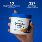 Nutricost Polen de Abeja en Polvo (227 g) - Sin Sabor, Sin Gluten, No GMO, Suplemento Alimenticio Vegetariano