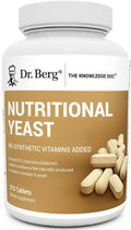 Dr. Berg Nutritionals Comprimidos de Levadura Nutricional con Vitamina B12 – Complejo B Completo – Sabor Vainilla Orgánica – 270 Comprimidos Veganos
