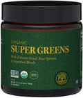 Global Healing Super Greens Orgánico en Polvo - Mezcla de 15 Brotes Enteros