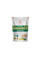 VISHIKA Polvo de Amla Orgánico 100g - Superalimento Ayurvédico con Vitamina C, Vegano y Kosher