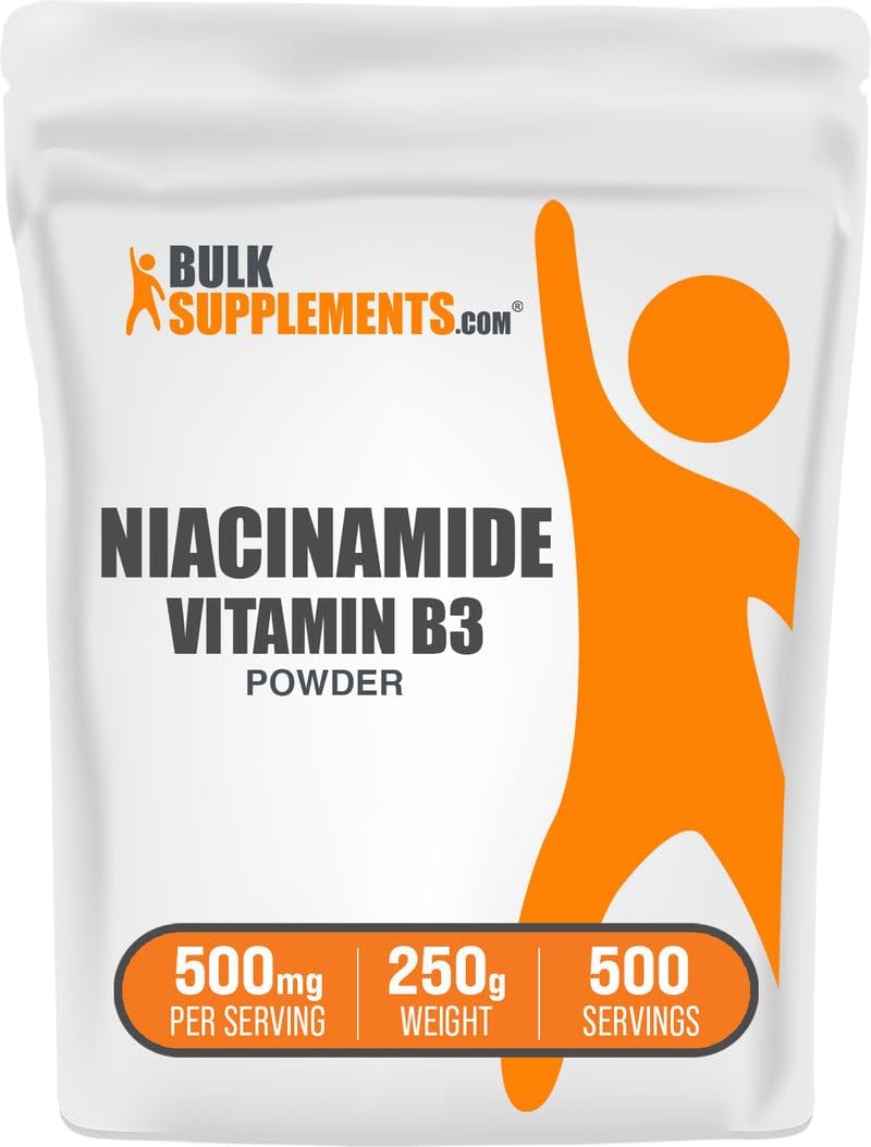 Niacinamida en Polvo - Vitamina B3, 500 mg por ración, 5 kg