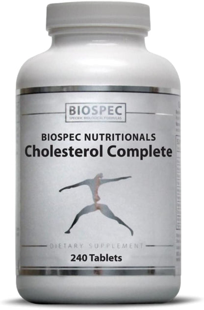 BioSpec Nutritionals Cholesterol Complete - Apoyo Natural para el Colesterol y la Salud Cardiovascular (240 Comprimidos) – Image 1