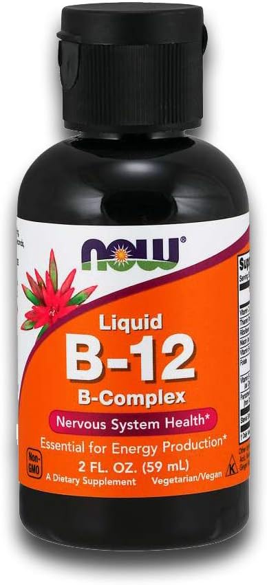 NOW Foods B-12, Liquid B-Complex (59 ml)