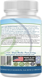 PURE Multivitamínico Adultos Sin Hierro - 90 Cápsulas Vegetales