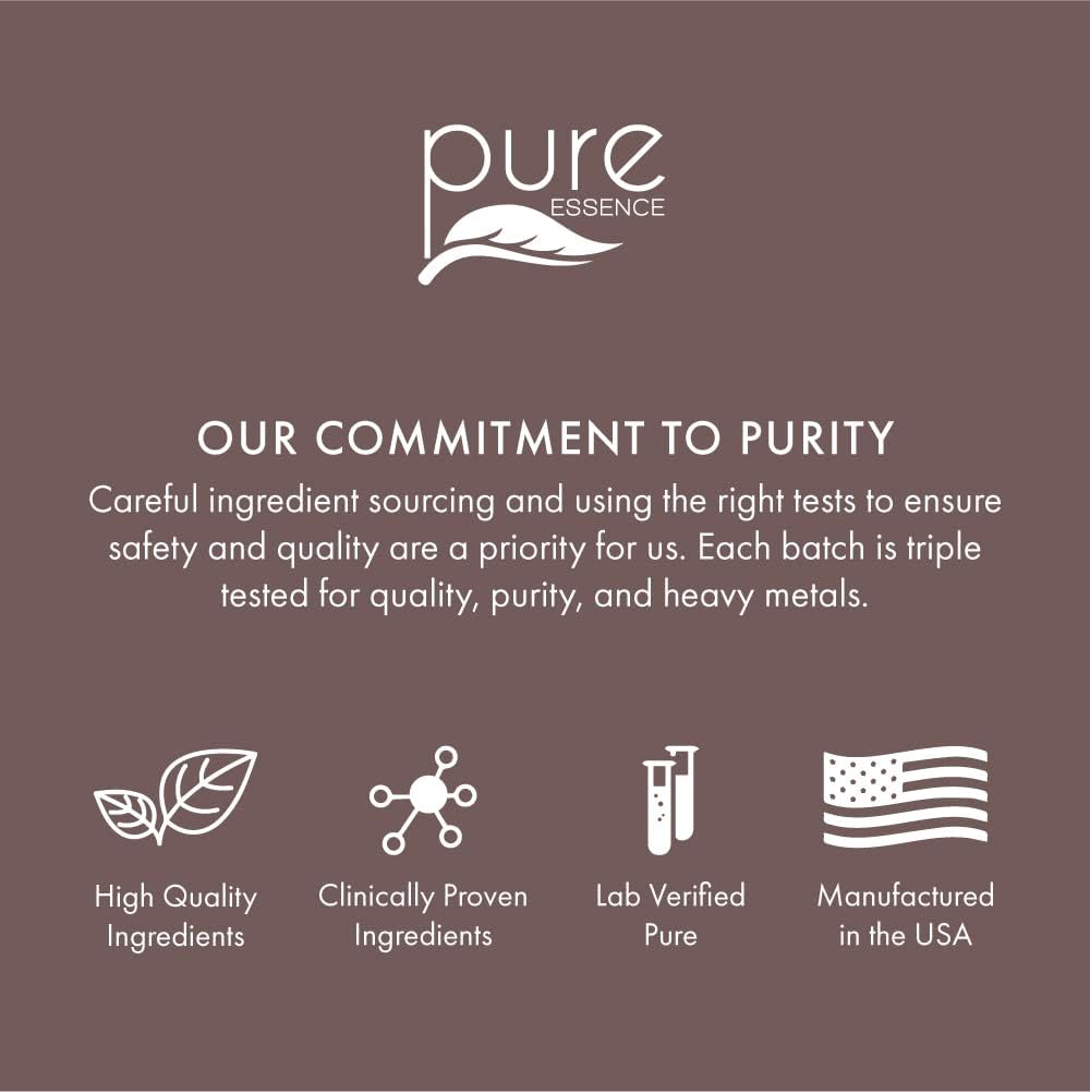 PURE ESSENCE LABS Sistema de Apoyo para el Estrés - 60 Comprimidos