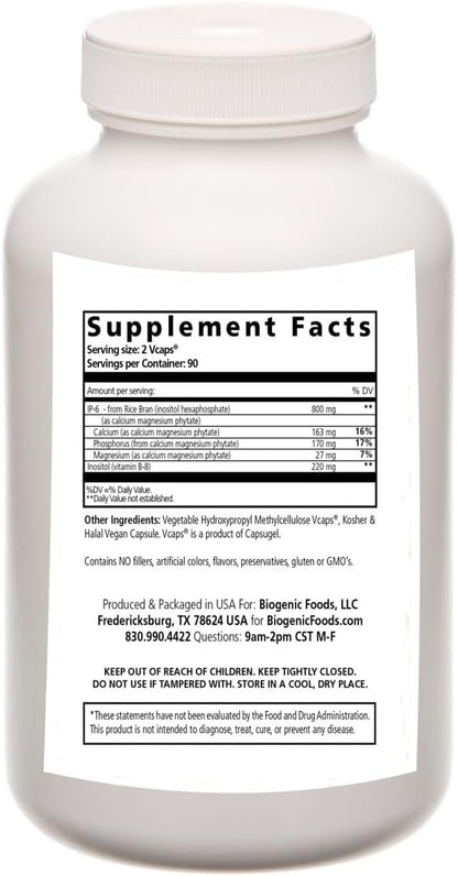 IP6 - Inositol Hexafosfato e Inositol - Apoyo Inmunológico Natural, Cápsulas Vegetales – Image 2