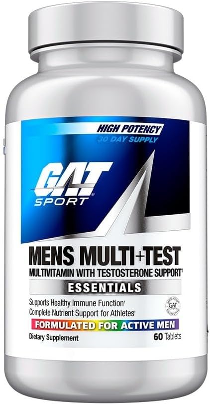 GAT SPORT Men's Multi + Test Multivitamínico Premium 60 comprimidos