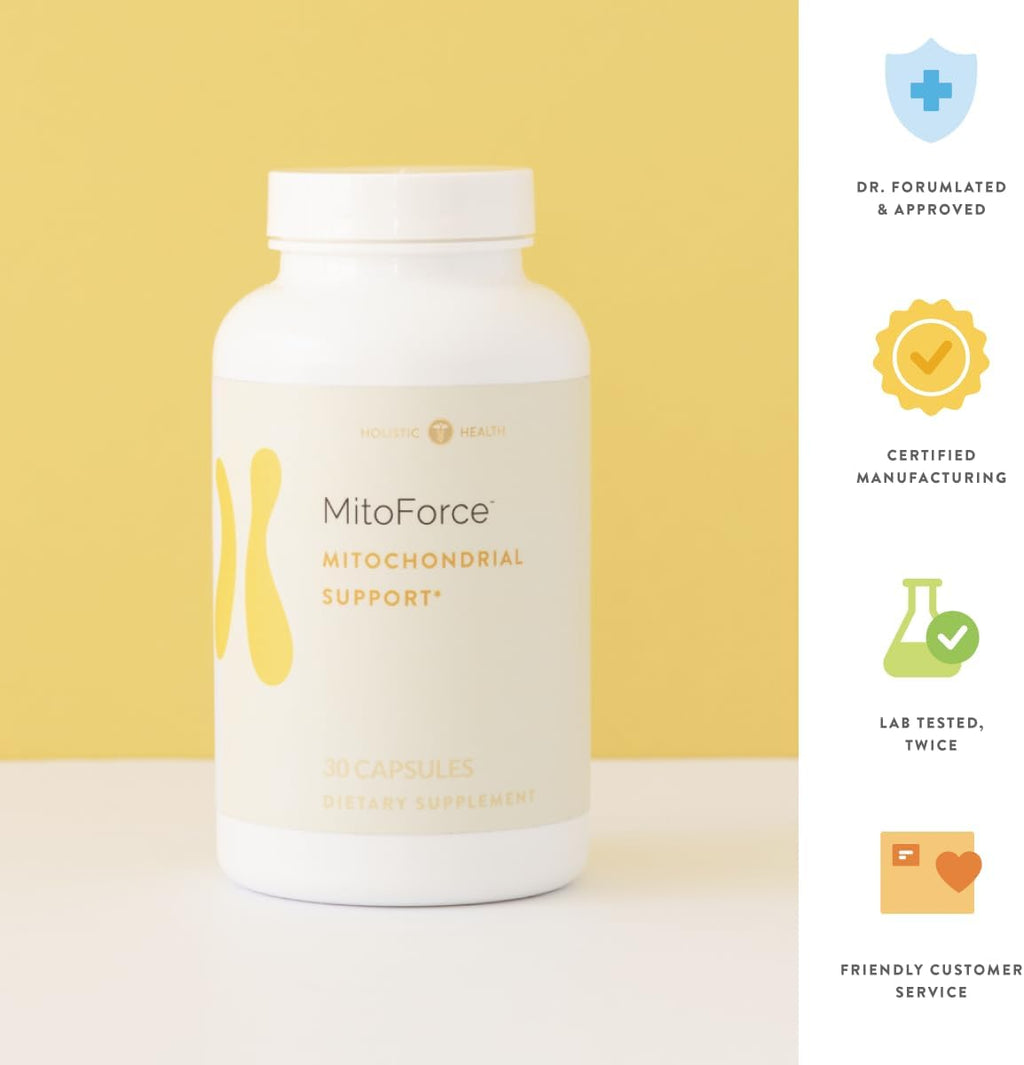 Holistic Health MitoForce Apoyo Mitocondrial 30 Cápsulas