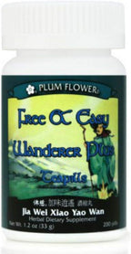 Píldoras de té Plum Flower Brand Free & Easy Wanderer Plus (Jia Wei Xiao Yao Wan) - 200 píldoras