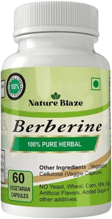 Ayurvedic Berberine (60 Cápsulas) - Organic Herbs