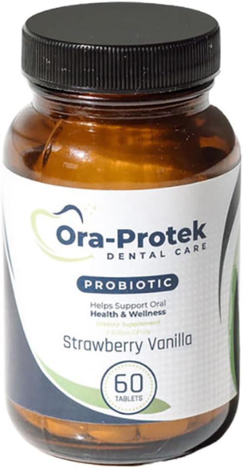 Probióticos Orales para Encías y Aliento Fresco - Microbioma Bucal - Sin Azúcar, No-GMO - Adultos y Niños