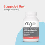 Allergy Research Group - Tocomin SupraBio Tocotrienoles 200 mg - Vitamina E de Aceite de Palma - 120 Cápsulas Blandas