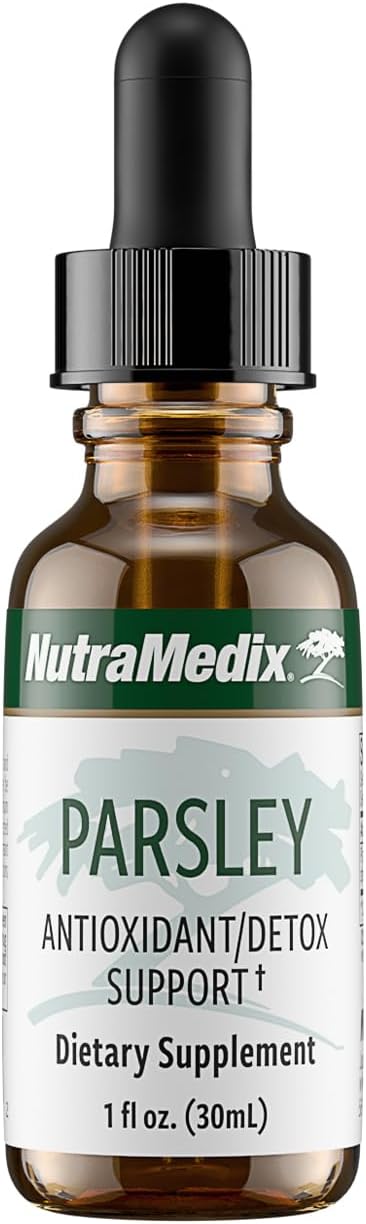 NutraMedix Suplemento de Perejil - Extracto Líquido de Hojas y Tallos - 30 ml