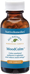 MoodCalm de Native Remedies - 180 Comprimidos Homeopáticos para el Equilibrio Emocional
