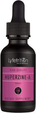 Lyfetrition Huperzina-A Suplemento Líquido 380 mcg, 4 Oz (118 ml), 220 Servicios