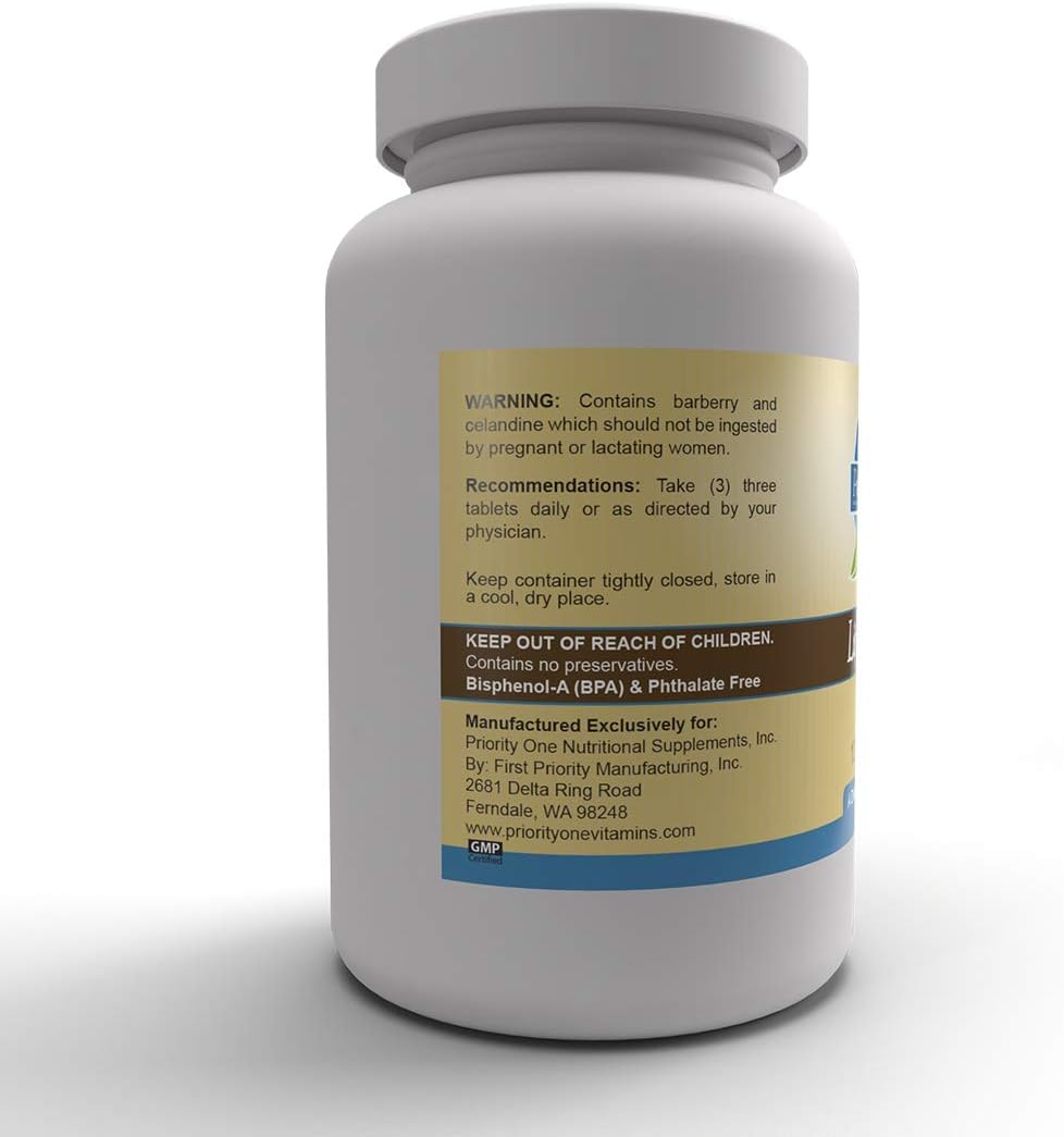 Priority One Vitamins Lipo Plus 120 Comprimidos