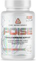 Core Nutritionals Poise Female Hormone Support – Equilibrio Hormonal y Tiroides | 112 Cápsulas Vegetales