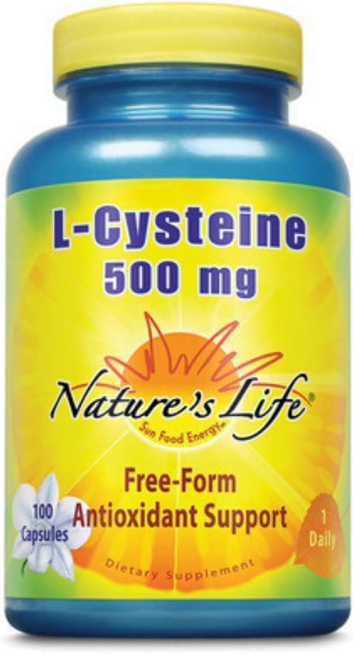 Nature's Life L-Cysteine | 100 Cápsulas