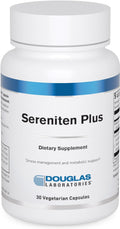 Douglas Laboratories Sereniten Plus | Apoya el metabolismo, el manejo del estrés, el sueño y la regulación del cortisol | 30 cápsulas