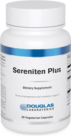 Douglas Laboratories Sereniten Plus | Apoya el metabolismo, el manejo del estrés, el sueño y la regulación del cortisol | 30 cápsulas