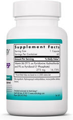 Piridoxal-5-fosfato (P5P) de Nutricology - 60 cápsulas