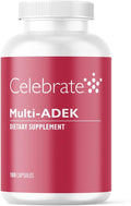 Celebrate Multi ADEK Bariatric Multivitamin without Iron - 180 Vegetable Capsules (3 Month Supply)