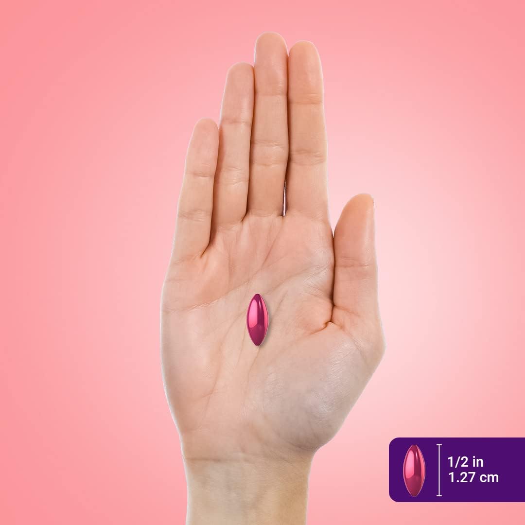 Piping Rock Vitaminas para Cabello, Piel y Uñas, 165 Cápsulas Blandas, 5000 mcg de Biotina Extra Fuerte, con Aceite de Argán y Coco, Sin OGM, Sin Gluten
