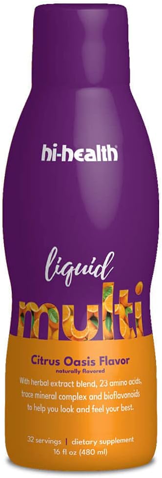 Hi-Health Liquid Multivitamin, Citrus Oasis Flavor, 473 ml