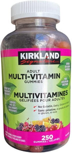 Kirkland Signature Gominolas Multivitamínicas para Adultos, 250 gominolas