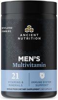 Ancient Nutrition Multivitamínico para Hombres (3 Cápsulas Diarias), 90 Cápsulas