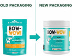 NovaFerrum Bow Wow | Suplemento multifuncional 18 en 1 con hierro para perros | Apoyo sanguíneo para anemia | Glucosamina | Probióticos | Antioxidantes | Sabor a pollo | 90 masticables