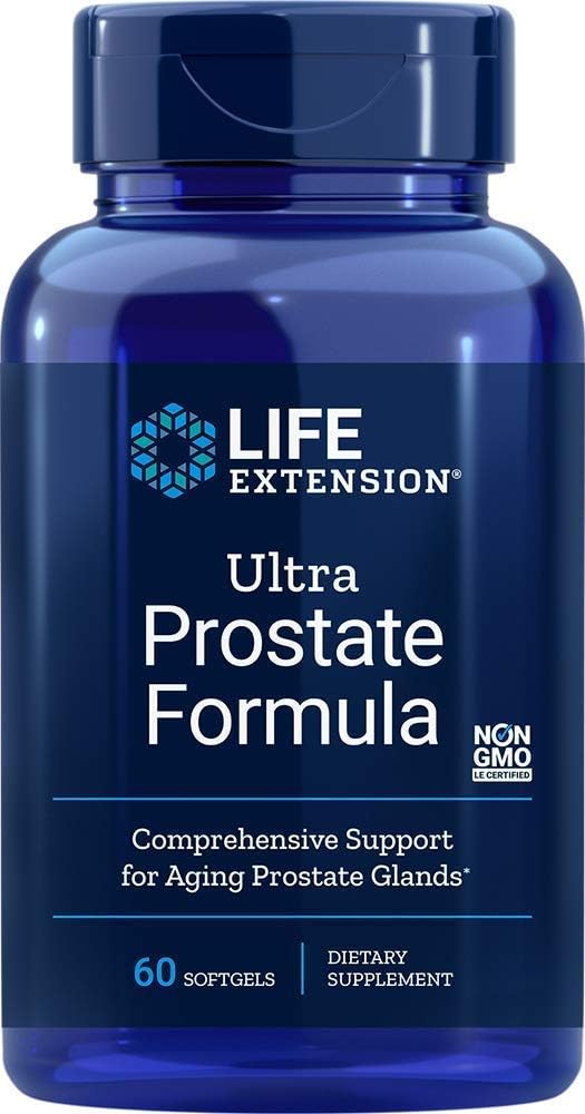 Life Extension Ultra Prostate - Pack de 2 (120 cápsulas blandas)
