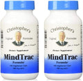 Christopher's Original Formulas MindTrac Fórmula, Apoyo Natural para el Estado de Ánimo y la Memoria, 100 Cápsulas (Paquete de 2)