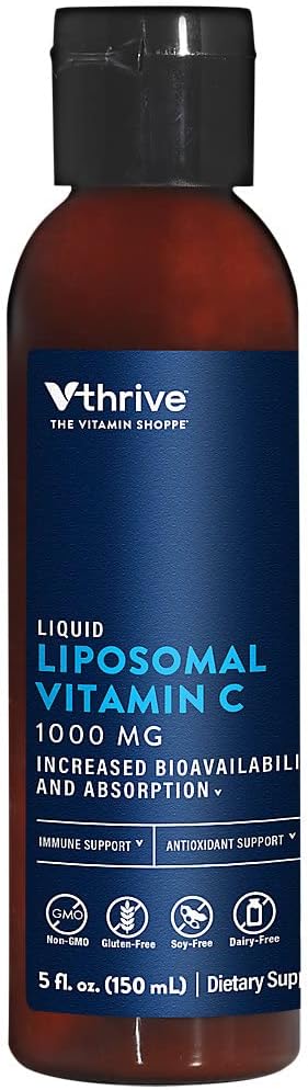Vitamina C Liposomal Líquida 1000 mg - Sabor Naranja - Vthrive
