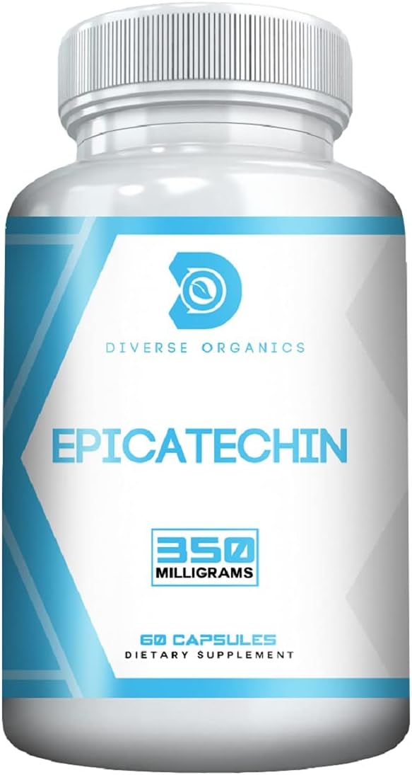 Epicatequina 350 mg por ración - 60 cápsulas - Diverse Organics