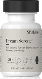 Shaklee Dream Serene - Ayuda para Dormir con Melatonina, Valeriana, Melisa y L-Teanina, 30 Softgels