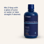 Trace Minerals | Liquid Multivitamin with Minerals | B Vitamins, Antioxidants, 72+ Ionic Minerals for Energy and Skin, Hair, & Nails (Orange Mango)