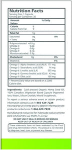 Knadix Aceite de Cáñamo - Omega 3-6, Vitaminas y Minerales - 120 Cápsulas (Pack de 4)