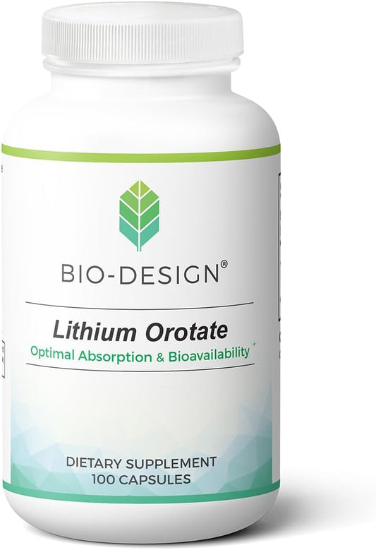 Litio Orotato - 5 mg por Cápsula - 100 Cápsulas