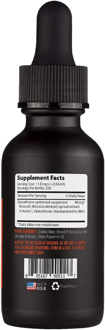 Lyfetrition S-Acetil L-Glutatión 98mg, 118 ml Líquido, 220 Dosis