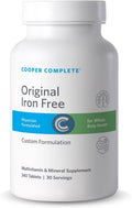 Cooper Complete Original Multivitamínico Sin Hierro, Suministro para 90 Días (Paquete de 3)
