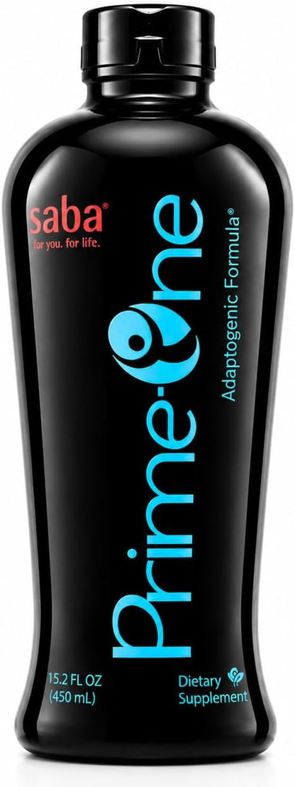 Saba Prime One Líquido Adaptógeno con Ashwagandha, Rhodiola, Reishi, Ginseng y Eleuthero - 946 ml – Image 1